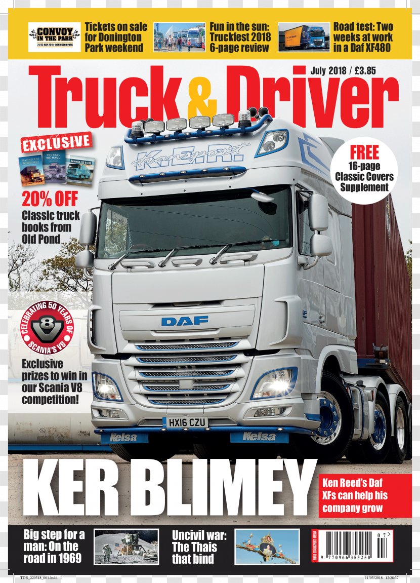 Tire Car Truck Volvo FH Magazine - Brand - Driver Transparent PNG