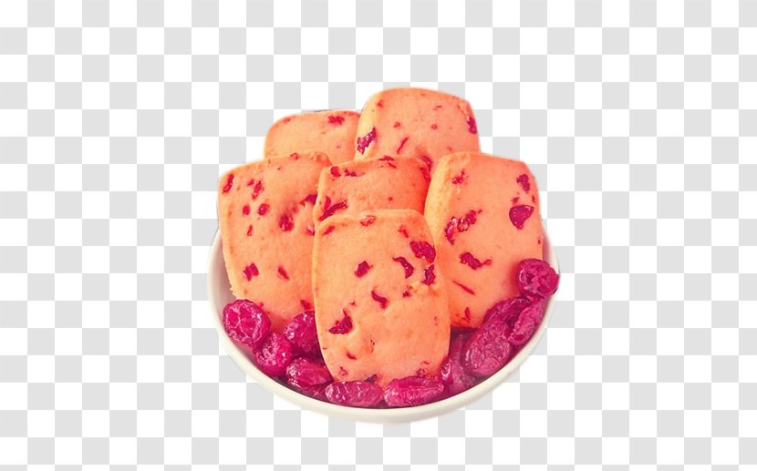 Ice Cream Cookie Dried Fruit Biscuit - Recipe Transparent PNG