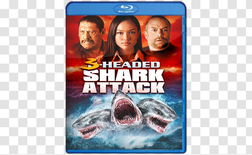 Jena Sims Christopher Olen Ray Brad Mills 3-Headed Shark Attack Transparent PNG