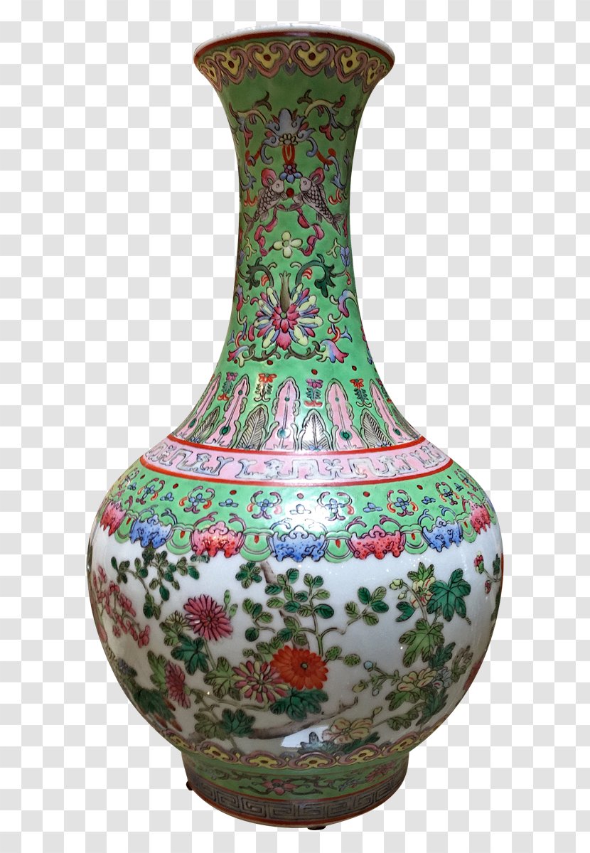 Ceramic Vase Artifact Pottery Porcelain Transparent PNG