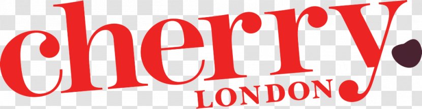 Logo Cherry London Brand Font Product - Redm - Red Transparent PNG