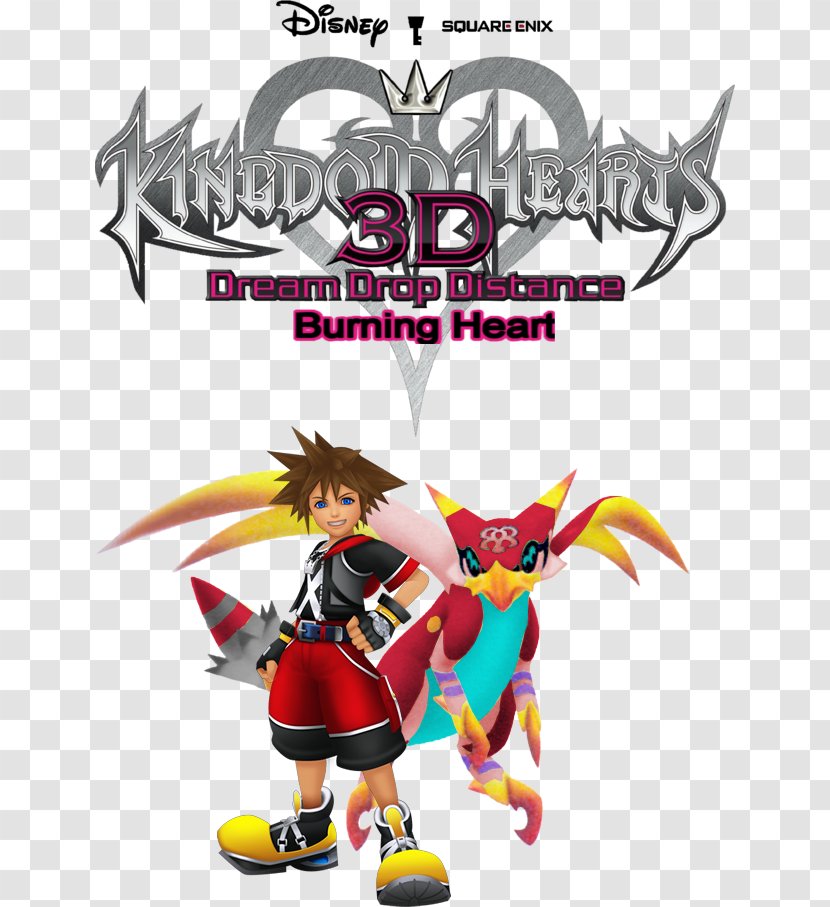 Kingdom Hearts 3D: Dream Drop Distance Crash Bandicoot Purple: Ripto's Rampage And Spyro Orange: The Cortex Conspiracy HD 1.5 Remix Sora Riku - Frame - Burning Heart Transparent PNG