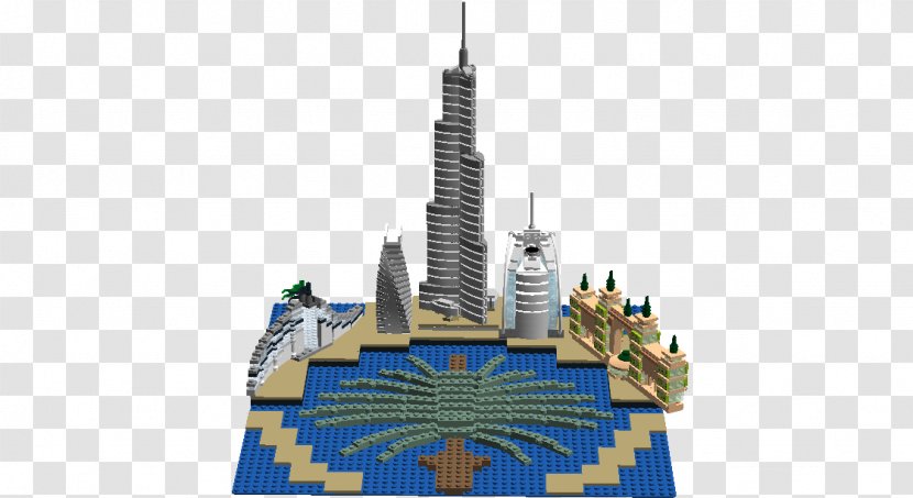 Burj Khalifa Al Arab Lego House Architecture Transparent PNG