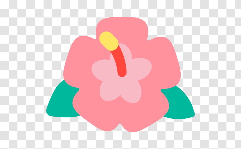 Emojipedia Flower Text Messaging Emoticon - Petal - Hibiscus Transparent PNG