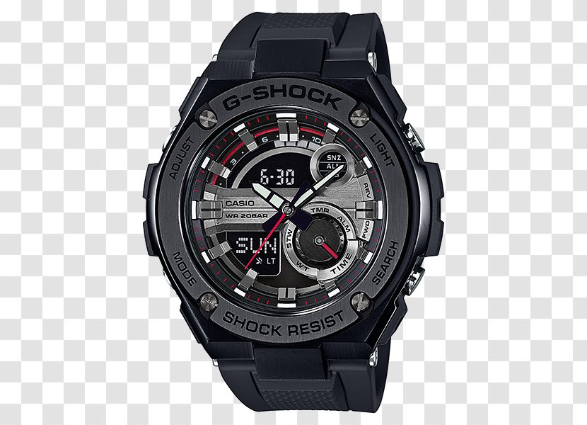 G-Shock Casio F-91W Shock-resistant Watch - Hardware - Parts Transparent PNG