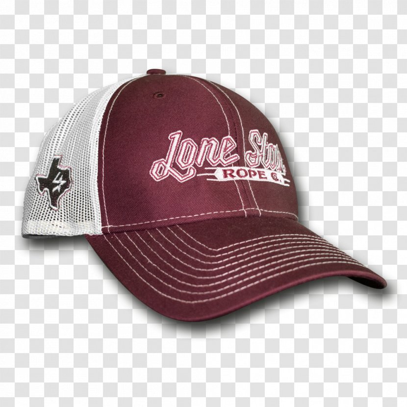 Baseball Cap Product Design Maroon Brand - Flower - Mesh Rope Hats Transparent PNG
