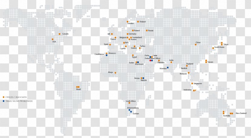 World Map - Design Network Transparent PNG