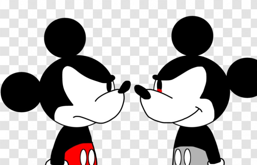 Mickey Mouse Thought Cartoon Mind - Heart - Oswald The Lucky Rabbit Transparent PNG