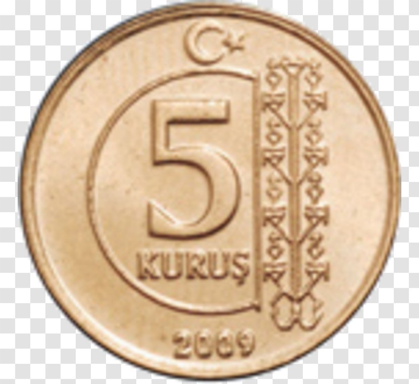 Turkey Kuruş Turkish Lira Coin Tree Of Life - Coins Transparent PNG