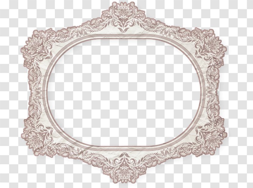 Picture Frames Film Frame Ornament - Oval Transparent PNG