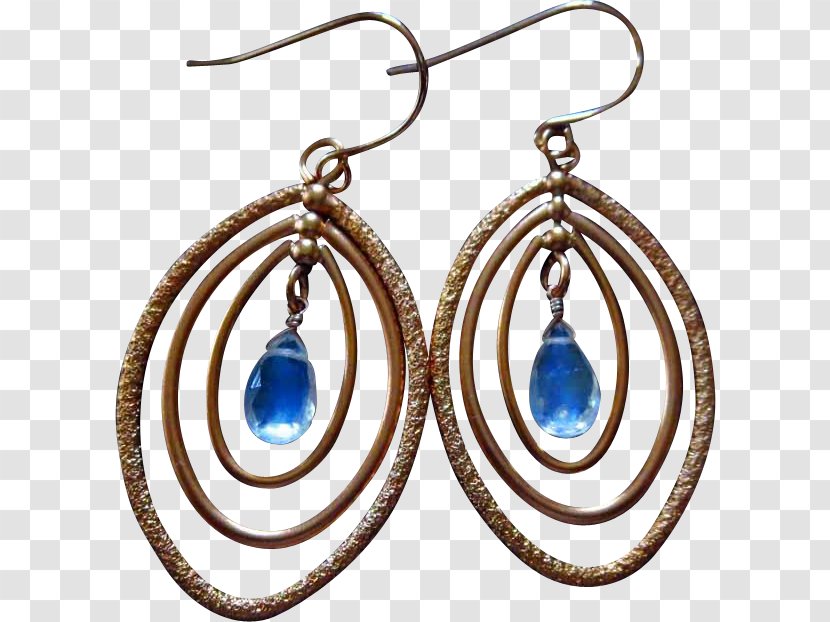 Earring Cobalt Blue Body Jewellery Gemstone Transparent PNG