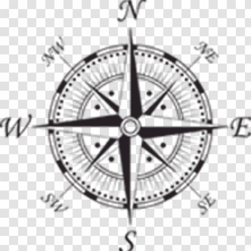 Compass Rose Symbol Clip Art - Drawing Transparent PNG