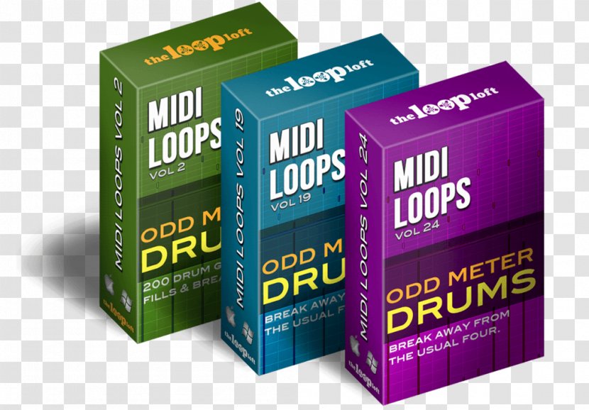 The Loop Loft, Inc. Brand Drum Kits Product - Midi - Multitrackscom Transparent PNG