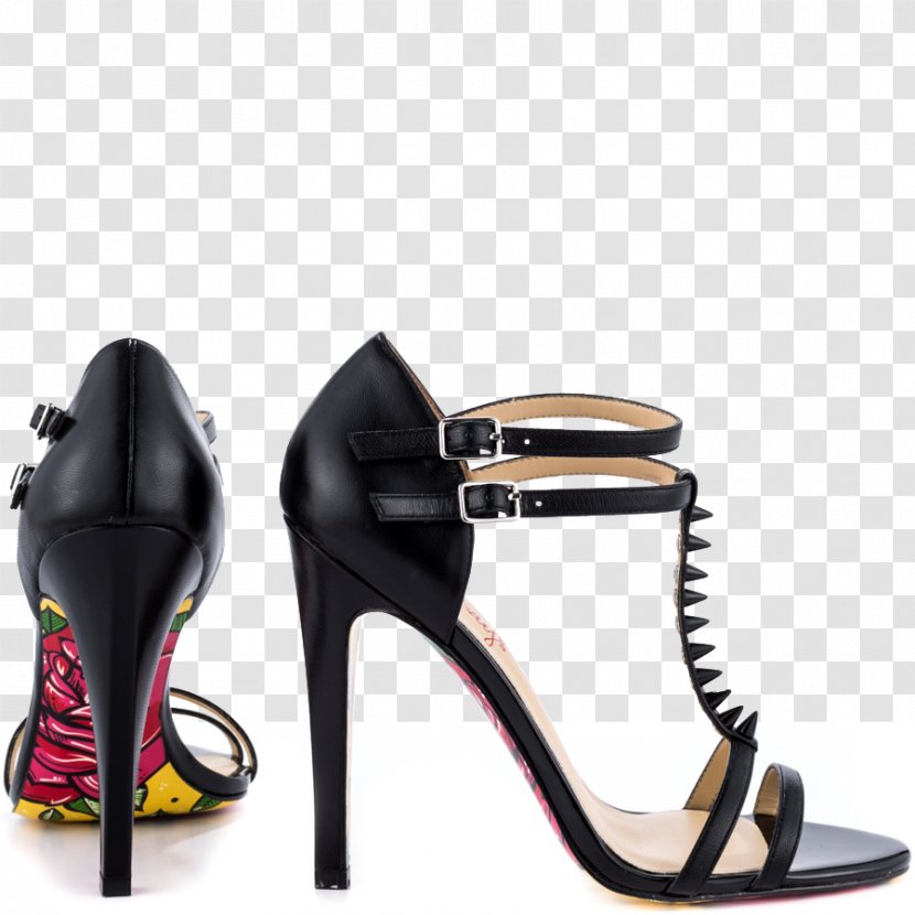 Shoe Heel Sandal - High Heeled Footwear Transparent PNG