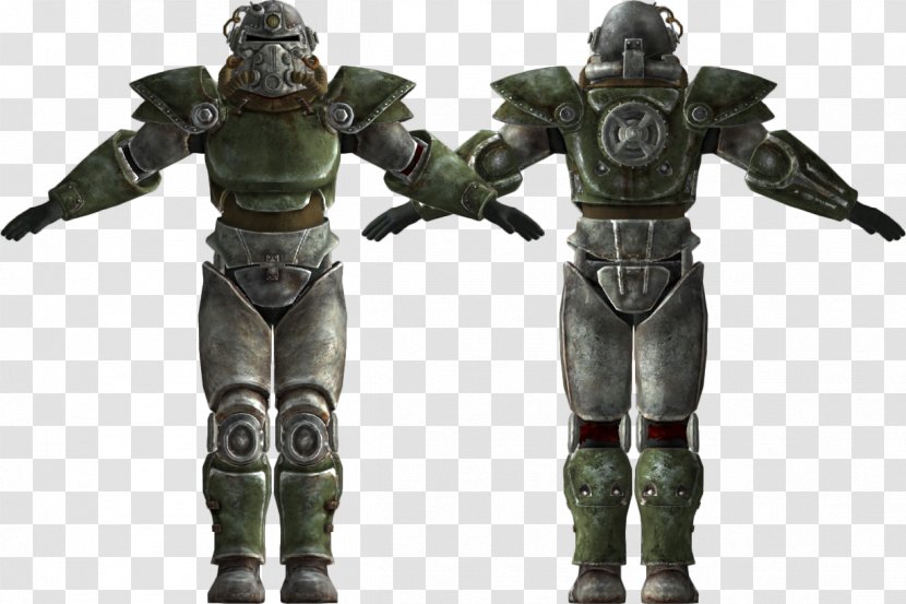 Fallout: New Vegas Brotherhood Of Steel Fallout 3 4 Wasteland - Action Figure - Armour Transparent PNG