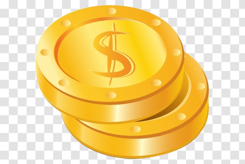 Gold Coin As An Investment Money - Dollar Transparent PNG