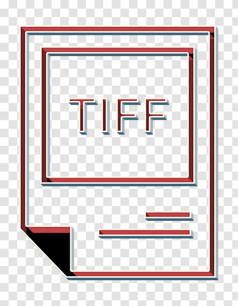 Extention Icon File Tiff - Rectangle Type Transparent PNG