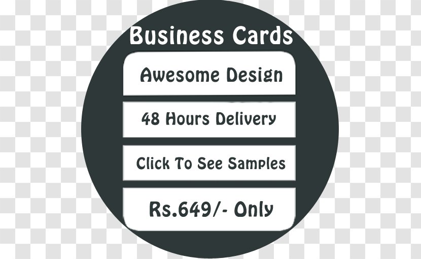 Graphic Design Logo Brand - Online And Offline - Professional Business Card Transparent PNG