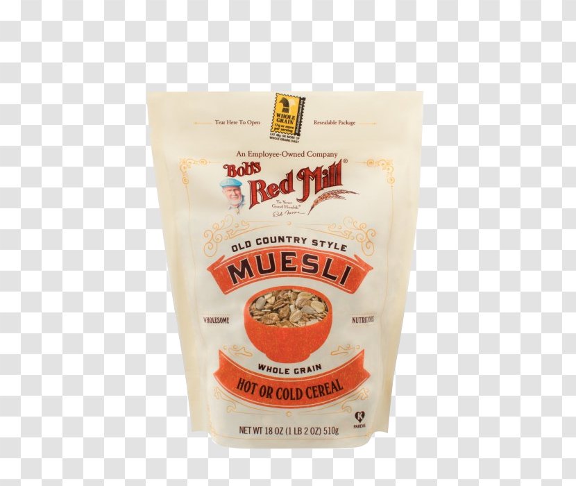 Muesli Breakfast Cereal Bob's Red Mill Whole Grain - Ingredient Transparent PNG