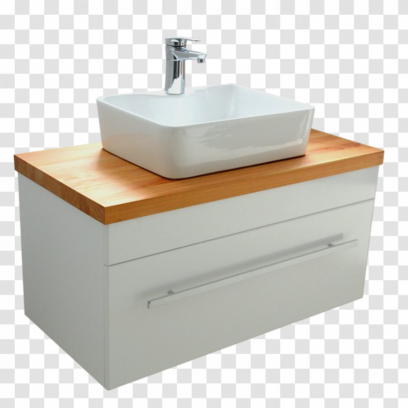 Bathroom Cabinet Drawer Sink - Furniture Transparent PNG