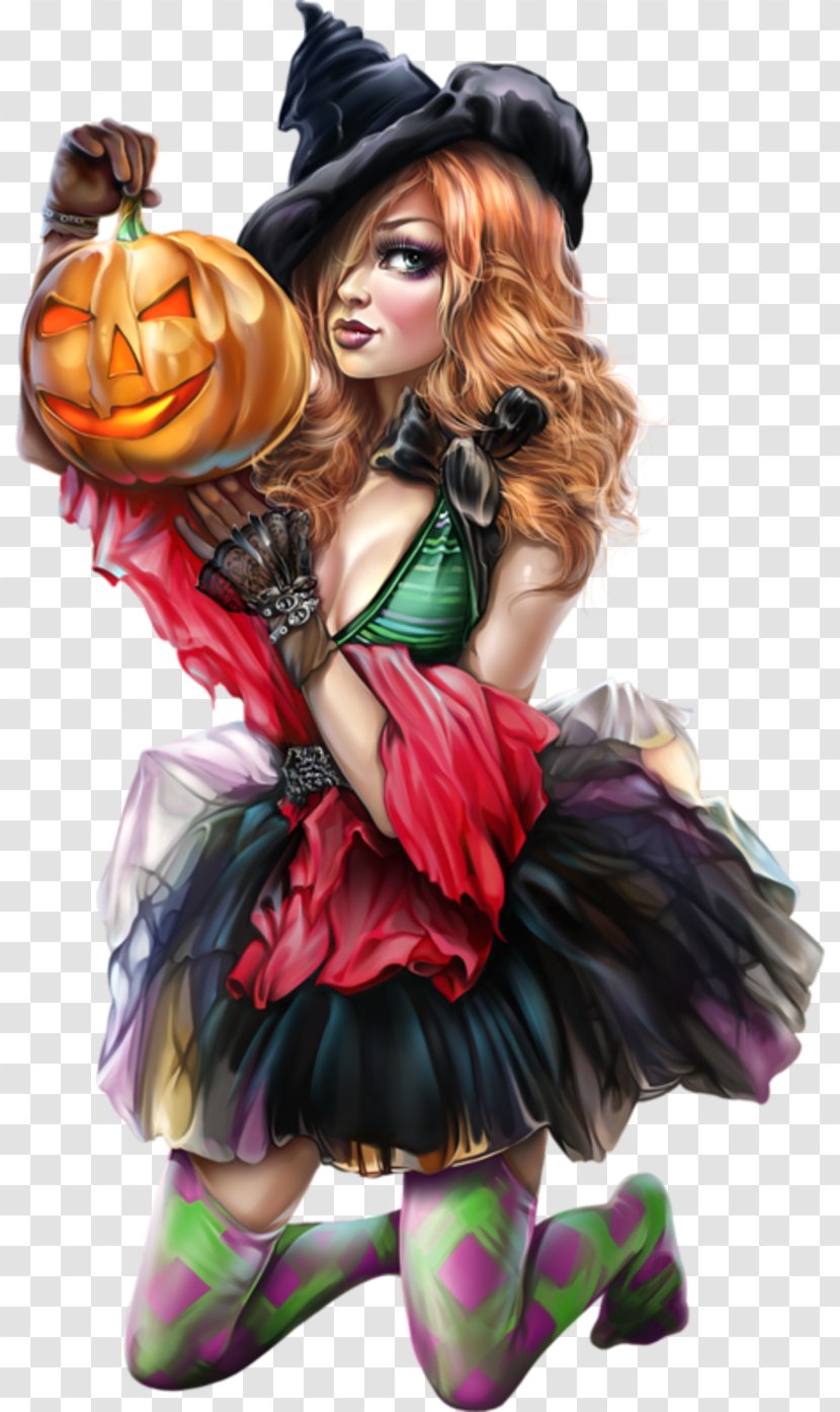 Witch Woman Costume Halloween Бойжеткен - Dressup Transparent PNG