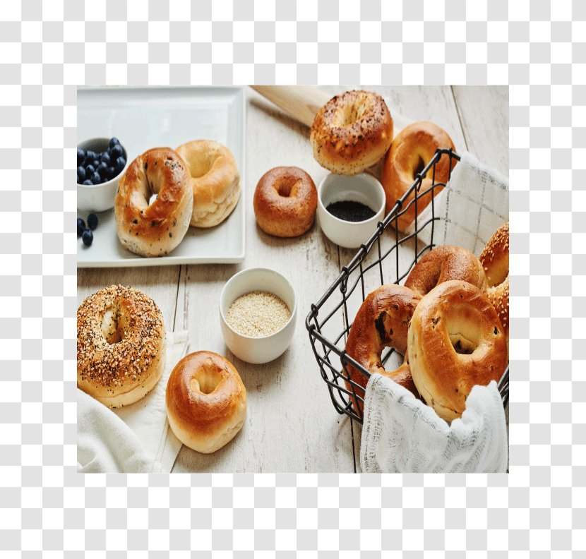 Bagel Bun Simit Donuts Bialy - Cuisine Of The United States Transparent PNG