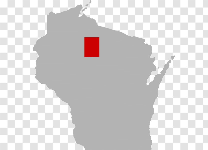 Wisconsin Vector Map - United States Transparent PNG