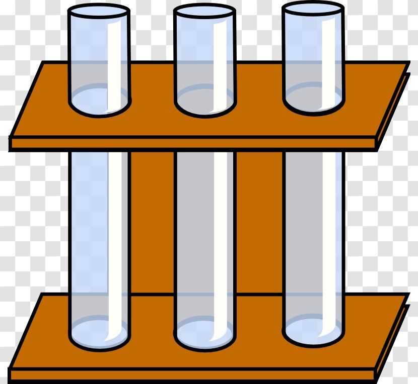 Test Tube Rack Holder Laboratory Clip Art - Table - Page Cliparts Transparent PNG