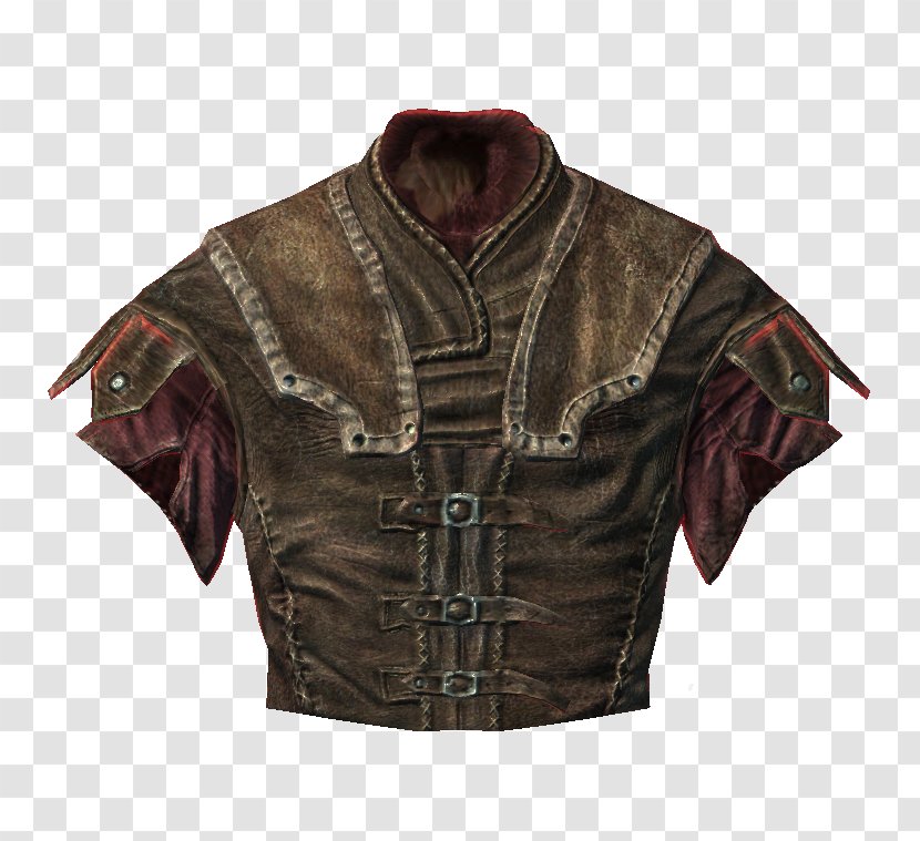 The Elder Scrolls V: Skyrim – Dragonborn Armour Body Armor Oblivion Boiled Leather - V Transparent PNG