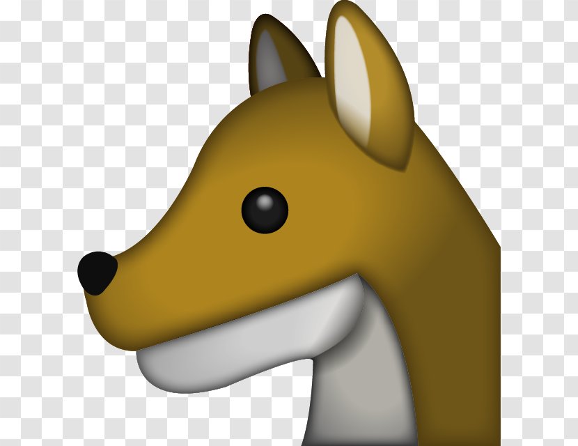 Gray Wolf Emojipedia Emoticon IPhone - Emoji Transparent PNG
