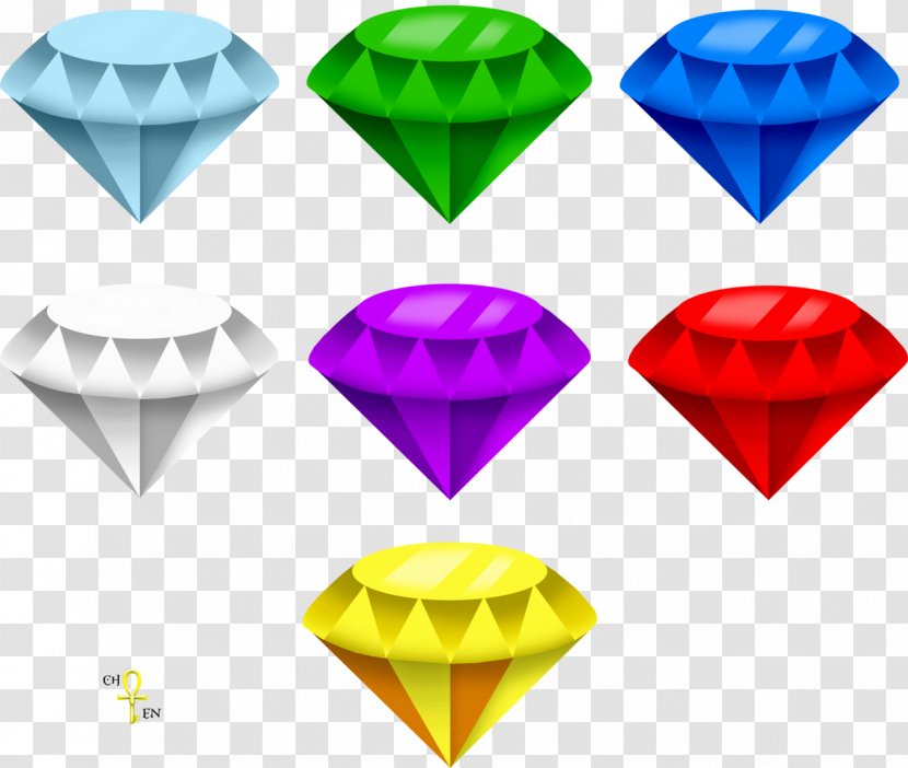 Sonic Chaos Emeralds - Emerald Transparent PNG
