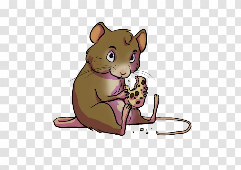 Illustration Cartoon Computer Mouse Marsupial Fauna - Mammal - Tail Transparent PNG