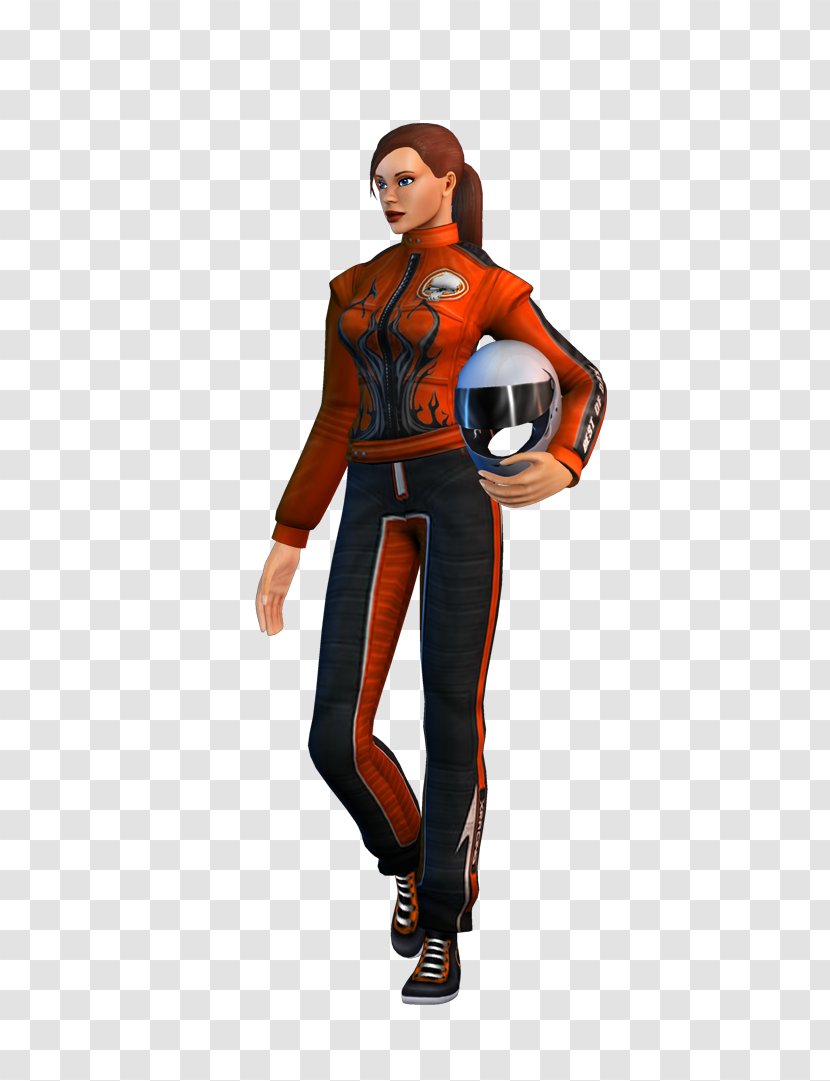 EVR Race Racing Video Game Character Transparent PNG