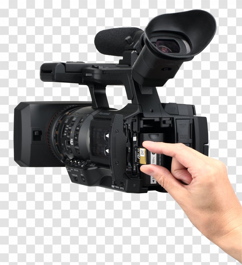 Panasonic Video Cameras P2 Professional Camera - Operator Transparent PNG
