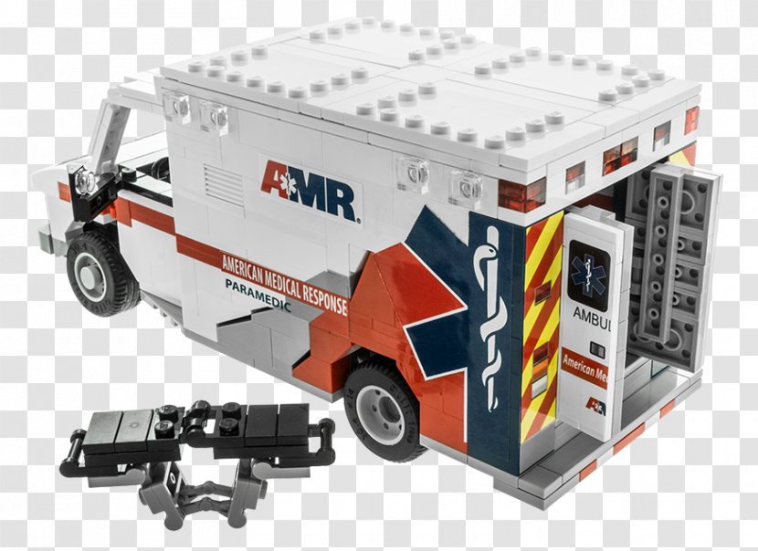 Lego City American Medical Response, Inc. Ambulance Emergency Vehicle Transparent PNG