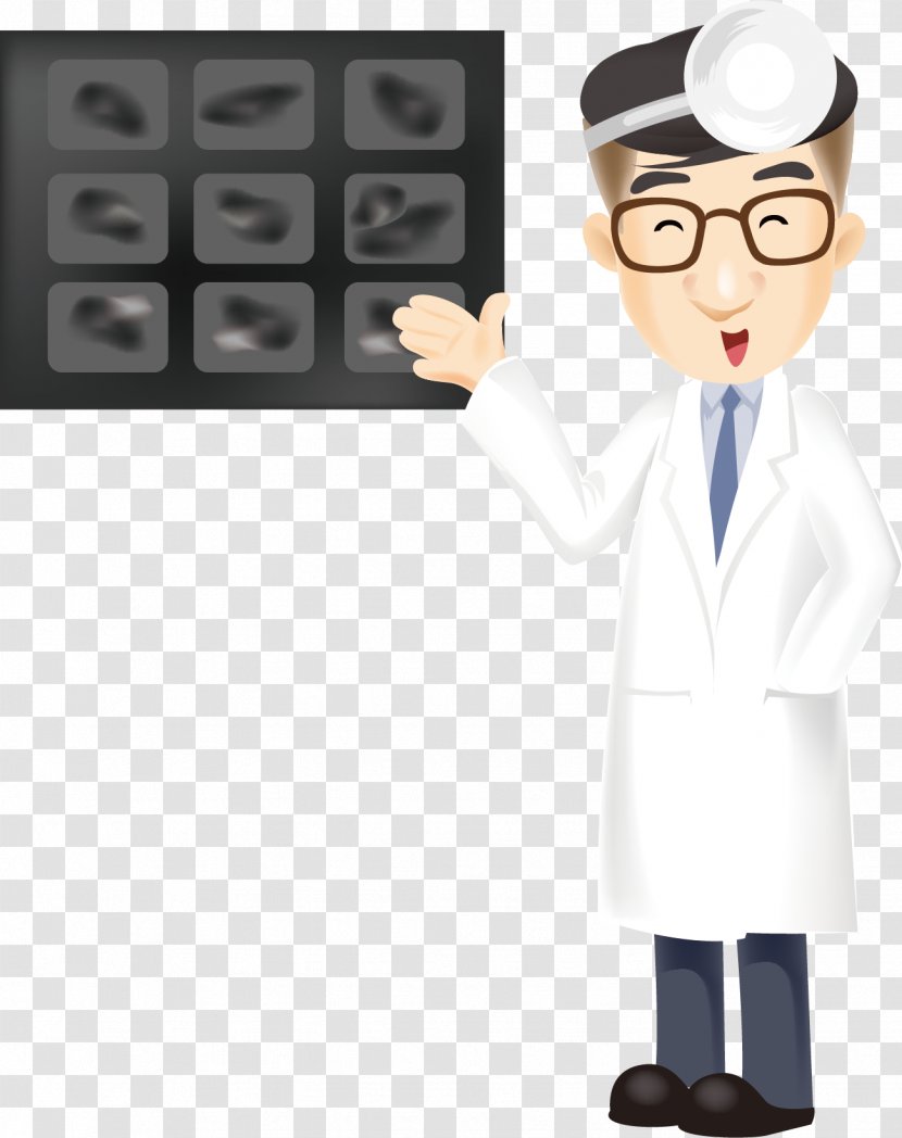 Physician Cartoon Nurse Illustration - Gentleman - Male Doctor Transparent PNG