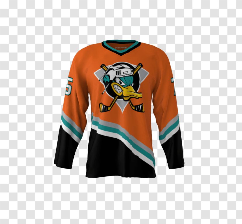 Jersey Anaheim Ducks T-shirt Charlie Conway National Hockey League - Ice Transparent PNG