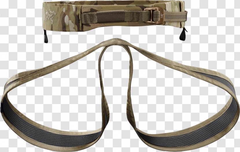 Arc'teryx Rigger MultiCam Belt Climbing Harnesses - Multicam - Harness Transparent PNG