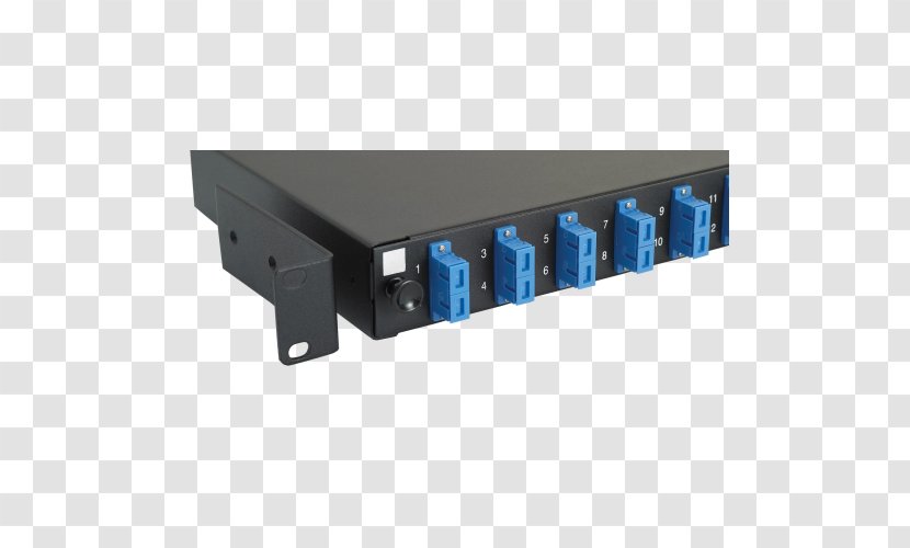 Optical Fiber Connector Patch Panels Optics - Electrical Cable - Fibra Optica Transparent PNG