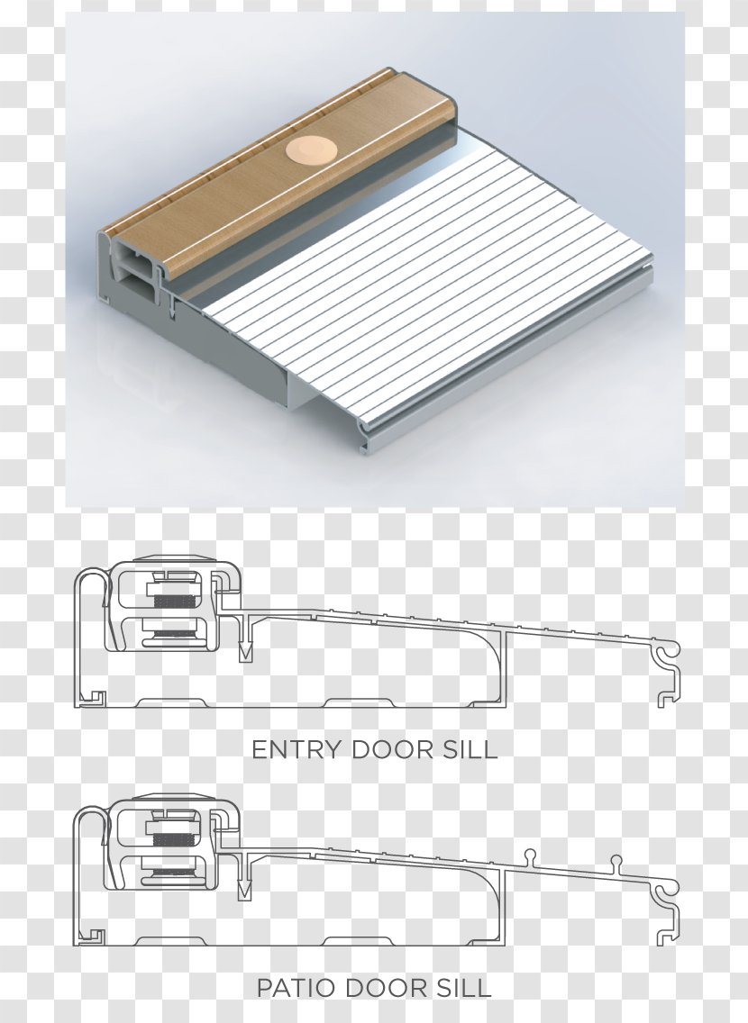 Threshold Sill Plate Door Window Outswinger - Material Transparent PNG