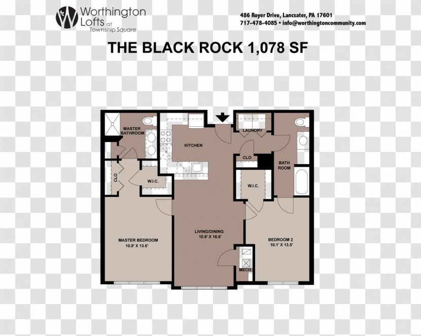 Floor Plan House Architecture - Text - Loft Apartment Plans 3d Transparent PNG