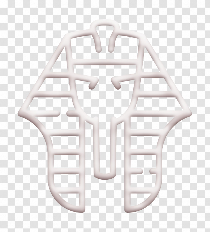 Egypt Icon Pharaoh Icon Egypt Line Craft Icon Transparent PNG