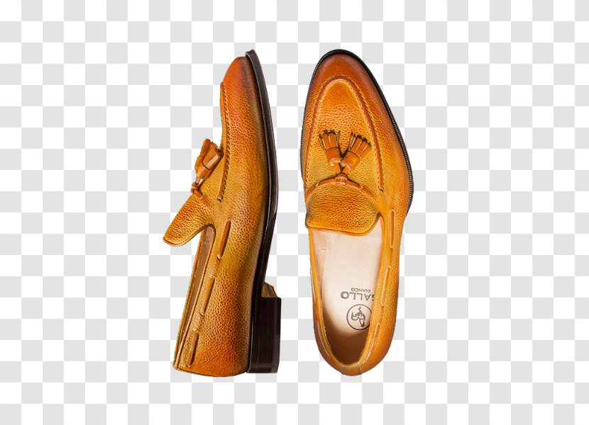 Slip-on Shoe Footwear Suede Leather - Crew Neck - Okra Transparent PNG