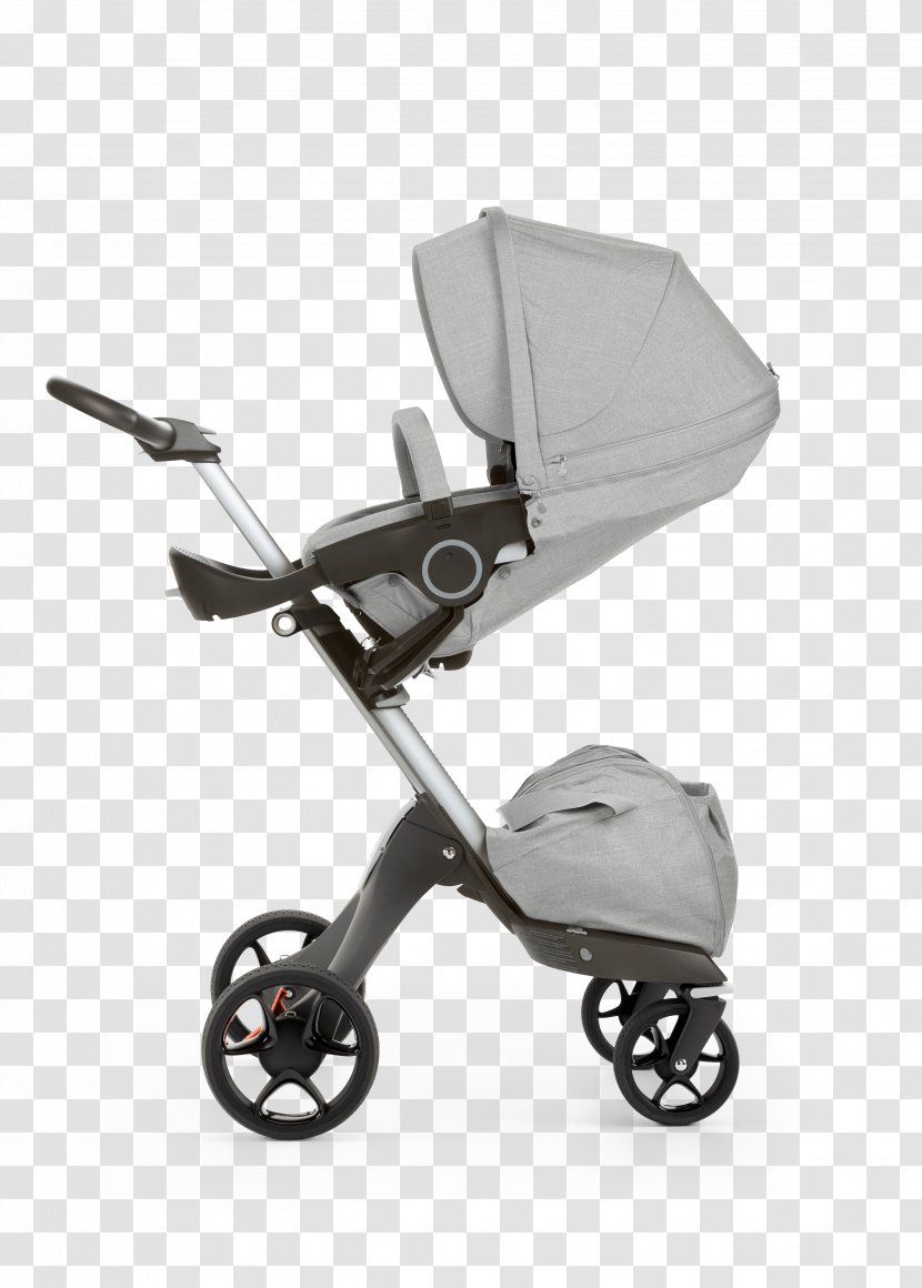 Stokke Xplory Baby Transport Infant Child & Toddler Car Seats - Black - Blue Stroller Transparent PNG
