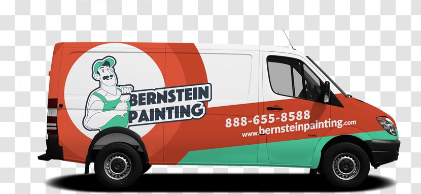 Compact Van Bernstein Painting Inc. House Painter And Decorator Service - Vehicle - Interior Or Exterior Transparent PNG