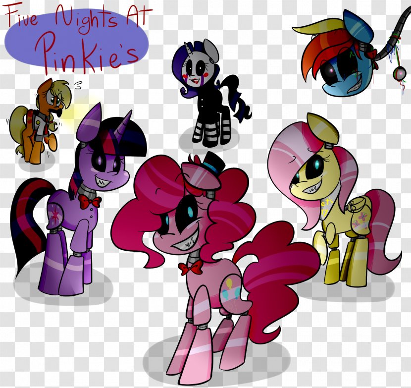 Five Nights At Freddy's Pony Video Drawing Fan Art - Animal Figure - Flippy Happy Tree Friends Coloring Pages Transparent PNG
