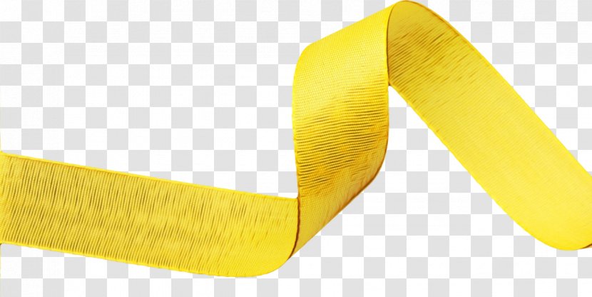 Product Design Yellow Produce Angle - Ribbon Transparent PNG