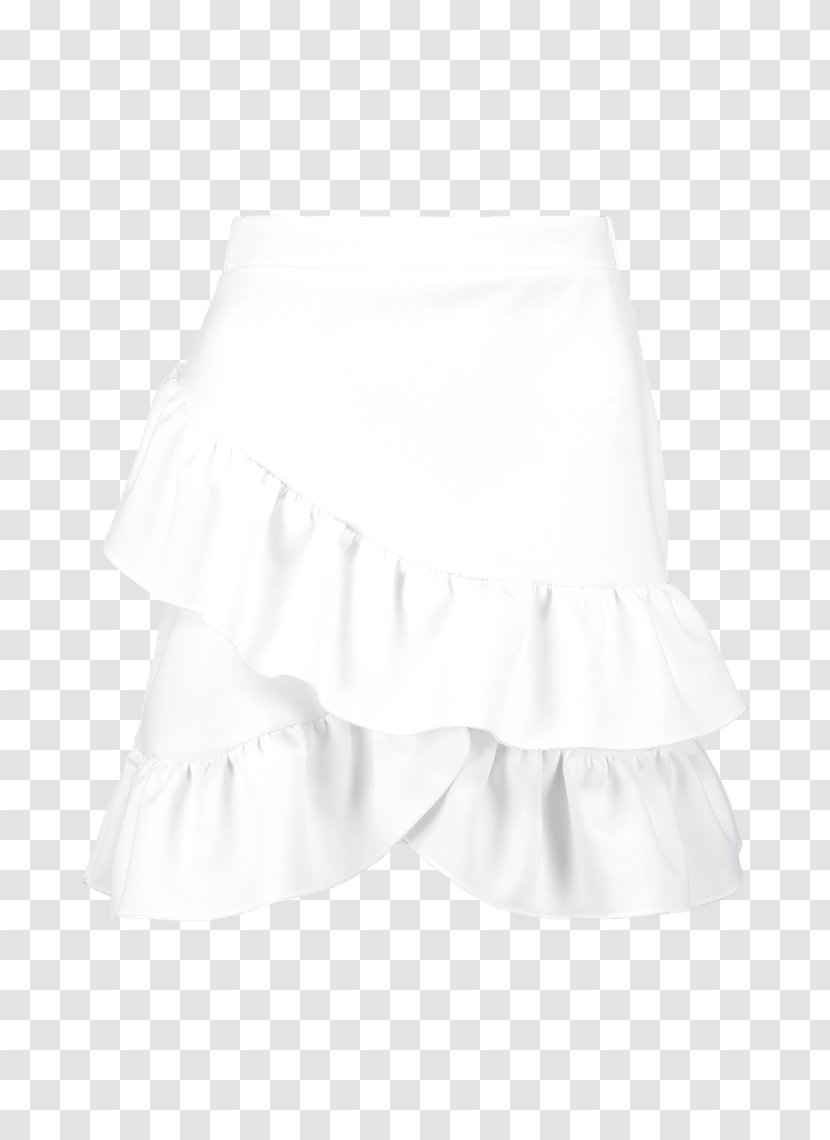 Skirt Waist Ruffle Dress Dance - White Transparent PNG