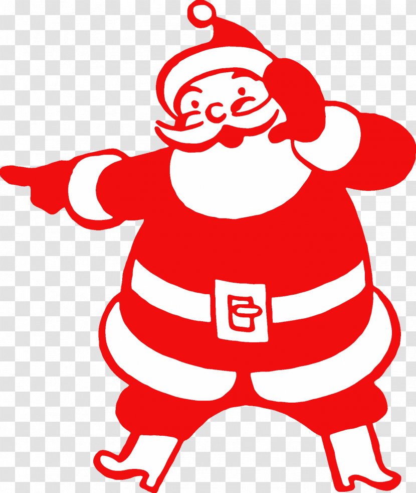 Santa Claus Clip Art Christmas Day Image Suit - Drawing Transparent PNG