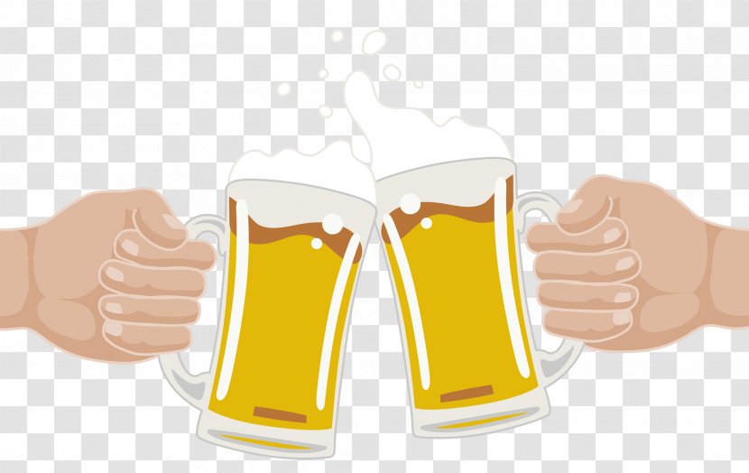 Beer Cocktail Ale Clip Art - Hand - Cheers! Transparent PNG